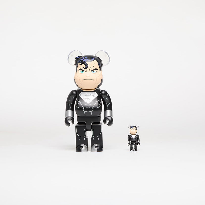 Collectibles Medicom Toy BE@RBRICK Superman (Return Of Superman Ver.) 100% & 400% Figure Set Črna | 4530956618104