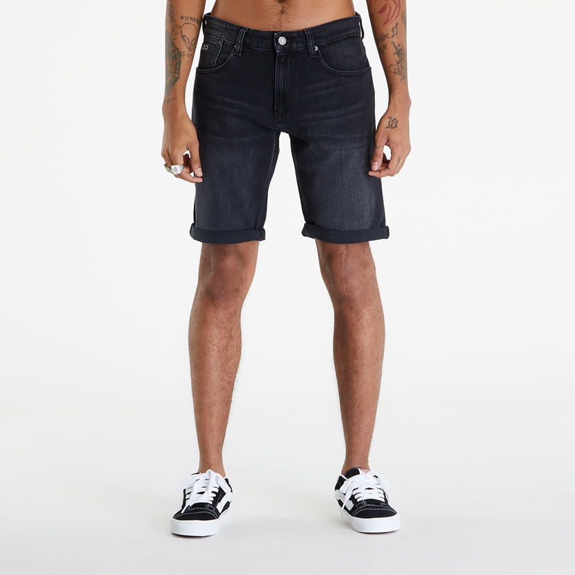 Kratke hlače Tommy Hilfiger Ronnie Shorts Denim Black Črna | DM0DM18784 1BZ