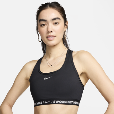 Modrček Nike Swoosh Bra Črna | HF6425-010, 0