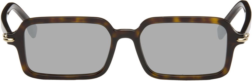 Sončna očala FENDI Fendi Selleria Rectangle Sunglasses Rjava | FE40174FW5452C 192337228605
