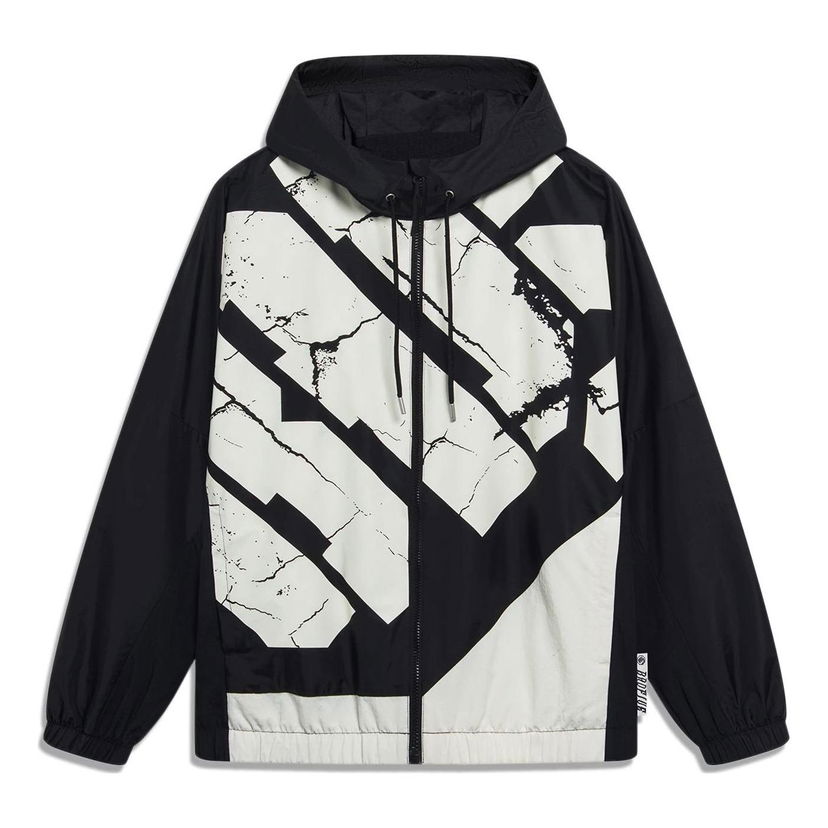 Vetrovka Li-Ning BadFive Woven Windbreaker Črna | AFDT059-4