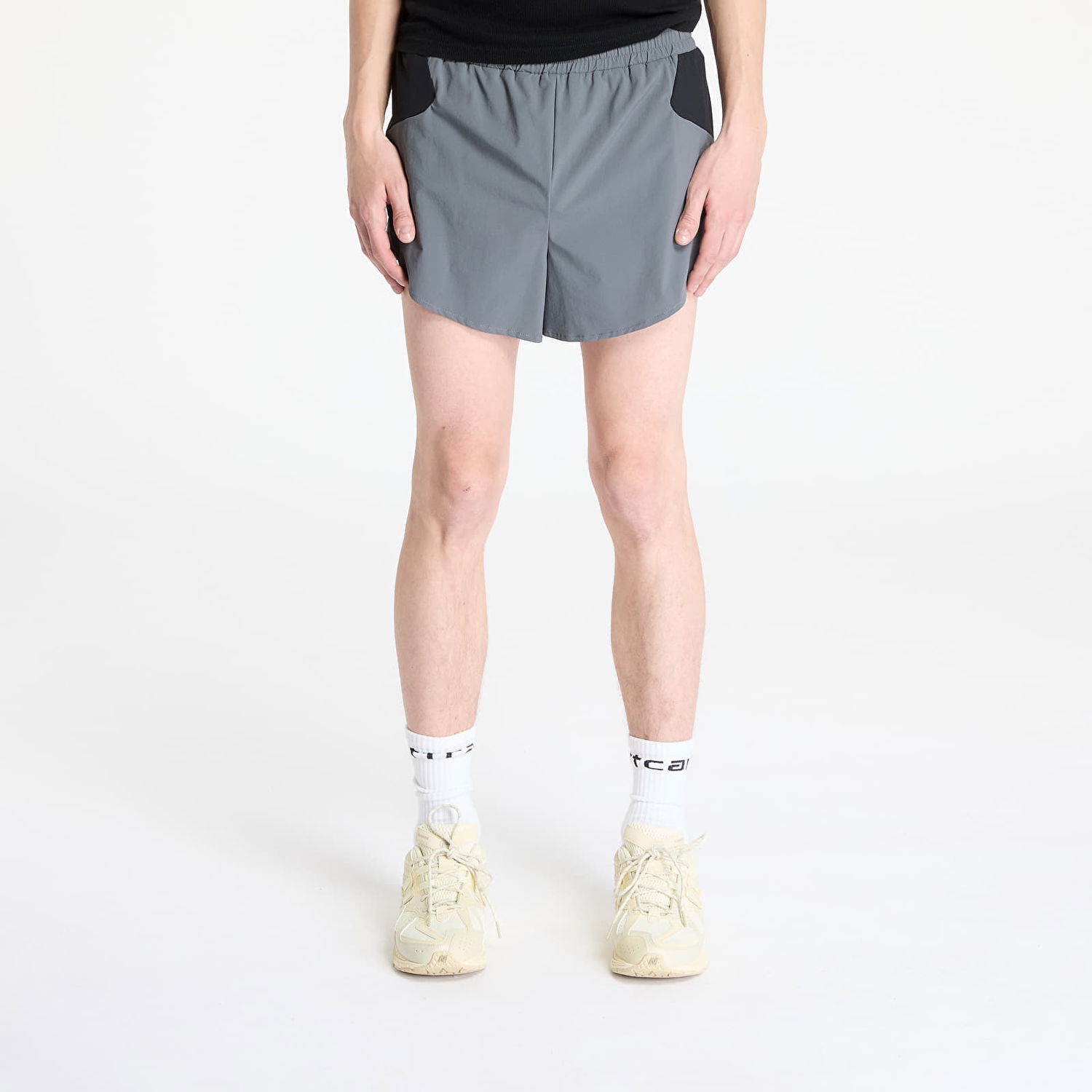 Kratke hlače Reebok Run Shorts Siva | RMVH004C99FAB0010910, 0