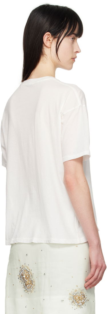 Majica Bode Bode Crest Boxy T-Shirt Bela | MRS25CS008, 2