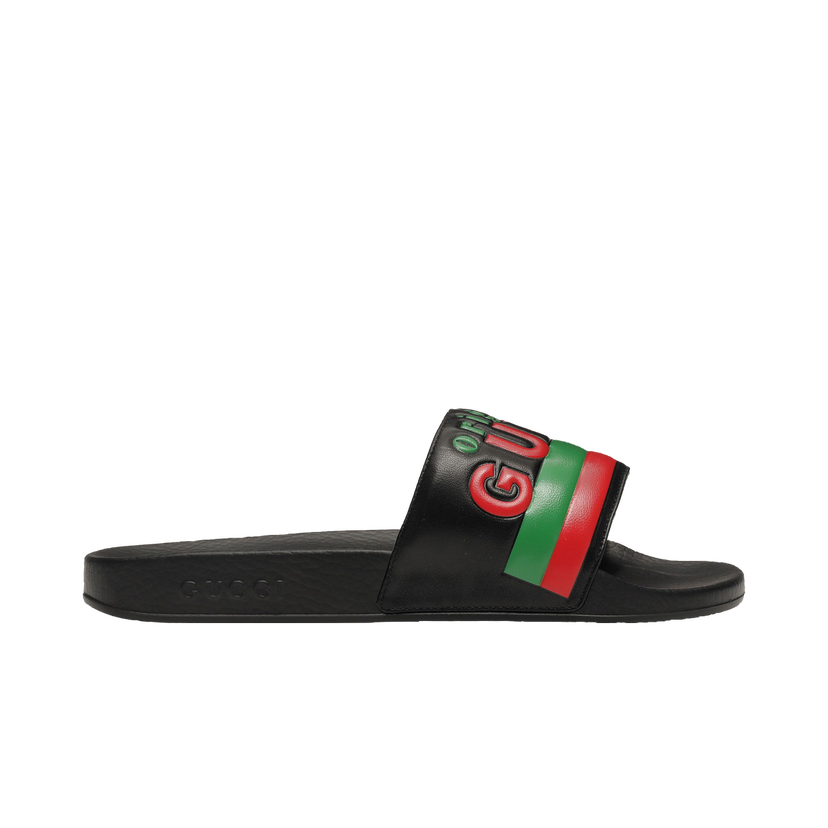 Superge in čevlji Gucci "Original " Slide Črna | 632183 DIR00 1000