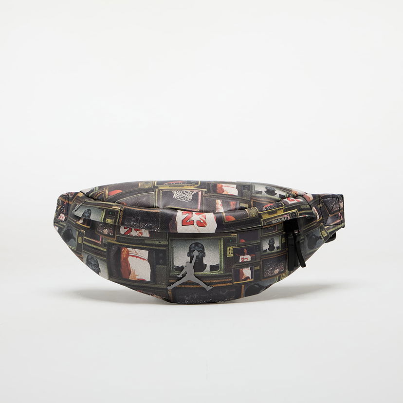 Torbice za okoli pasu Jordan Jordan Jam Borough Gfx Crossbody Bag Črna | MA9065-K90