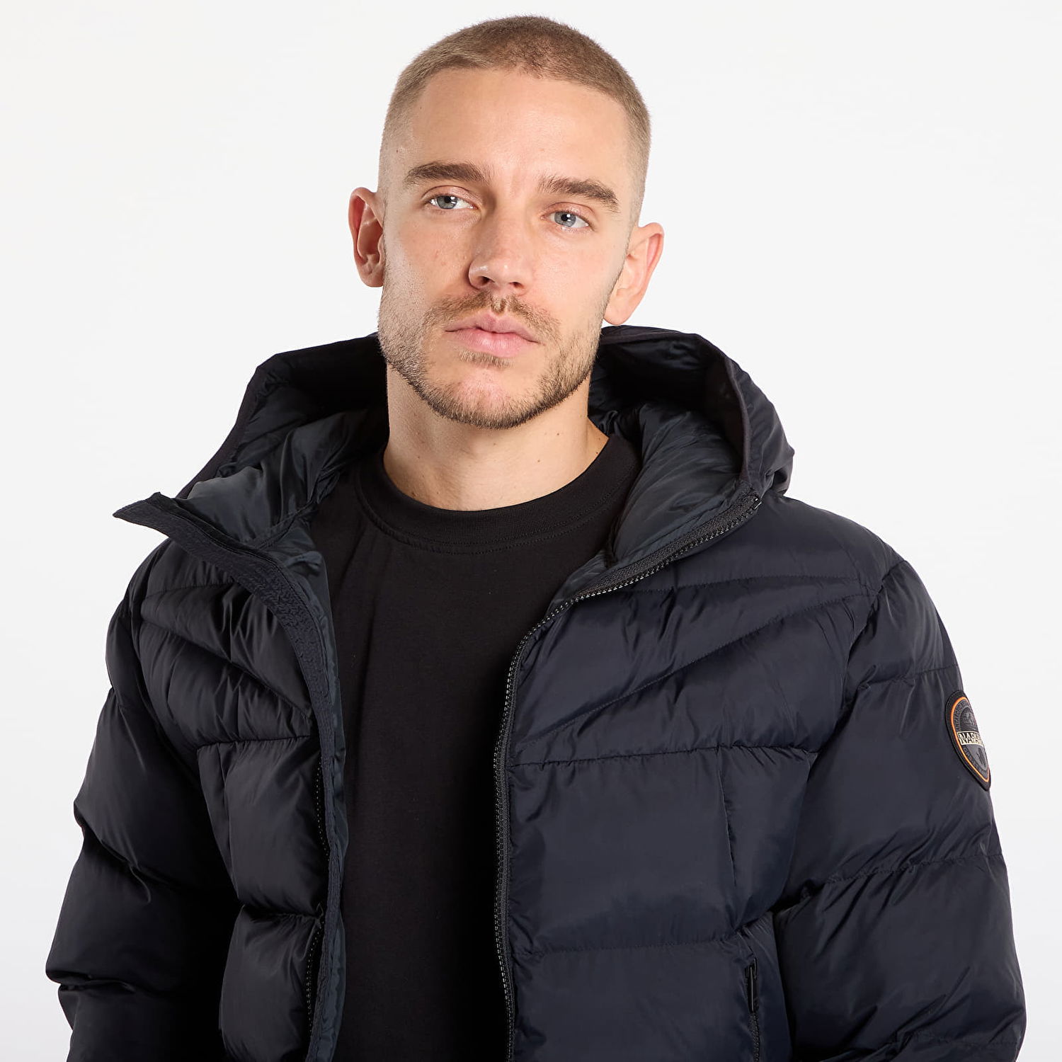 Puhovka Napapijri A-Molveno Hood Puffer Jacket Črna | NP0A88V29411, 1