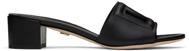 Superge in čevlji Dolce & Gabbana Heeled Leather Sandals Črna | CR1139 AY329, 0
