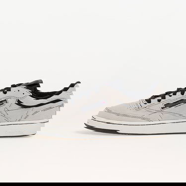 Superge in čevlji Reebok Club C 85 Vintage Pure Grey 2/ Core Black/ Pure Grey 5 Siva | RMIA04HC99LEA0010506, 0