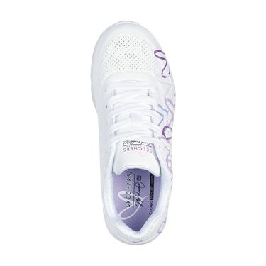Superge in čevlji Skechers Uno Lite Spread Bela | 314064L-WLPR, 4
