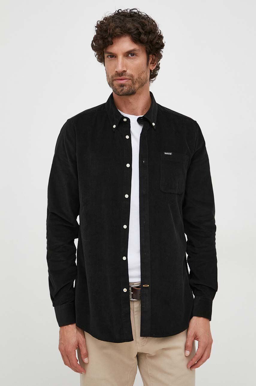 Srajce Barbour Corduroy Shirt With Button-Down Collar Črna | MSH5001, 0