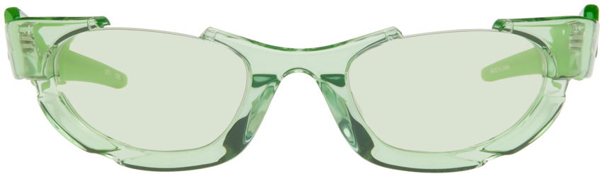 Sončna očala Feng Chen Wang Feng Chen Wang Phoenix Sunglasses Zelena | SSE-WS04-GRN, 0