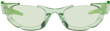 Sončna očala Feng Chen Wang Feng Chen Wang Phoenix Sunglasses Zelena | SSE-WS04-GRN, 0