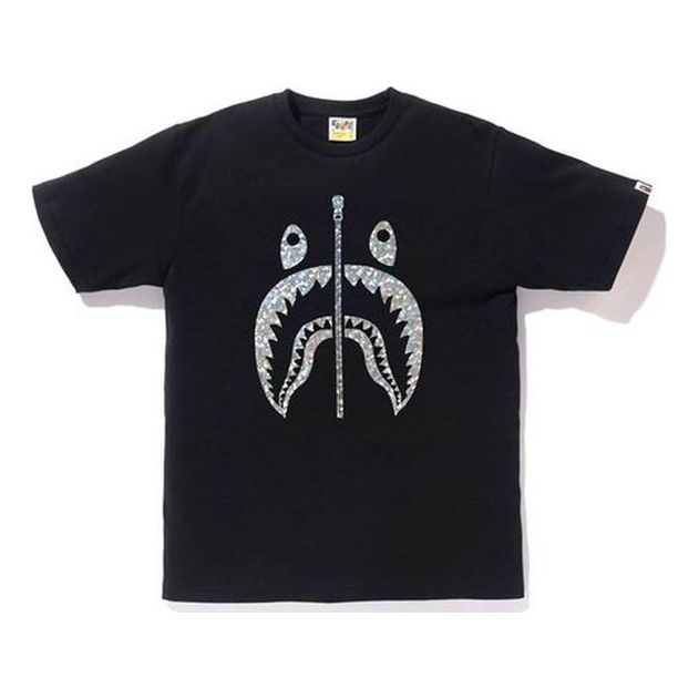 Majica BAPE Shark Face Graphic T-Shirt Črna | 1G30-110-063