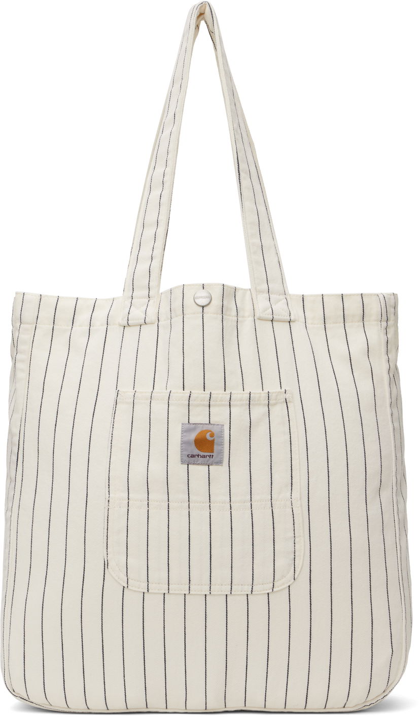 Tote bag Carhartt WIP Hendry Striped Tote Bag Bela | I034788