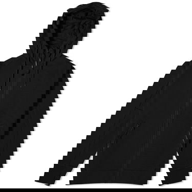 Pulover C.P. Company Diagonal Raised Fleece Goggle Zipped Hoodie Črna | CMSS082A-005086W-999, 0