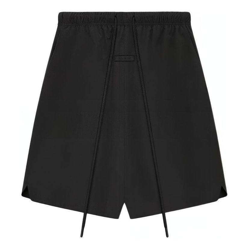 Kratke hlače Fear of God Essentials Nyon Relaxed Shorts Črna | 160SP244124F