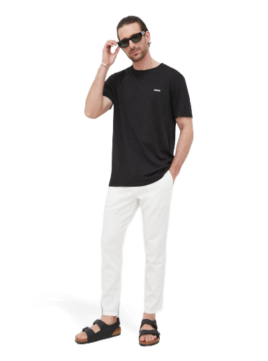 Majica BOSS Cotton T-Shirt Črna | 50466158