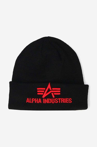 Beanie Alpha Industries Beanie Thin Knit Črna | 168910.94, 0