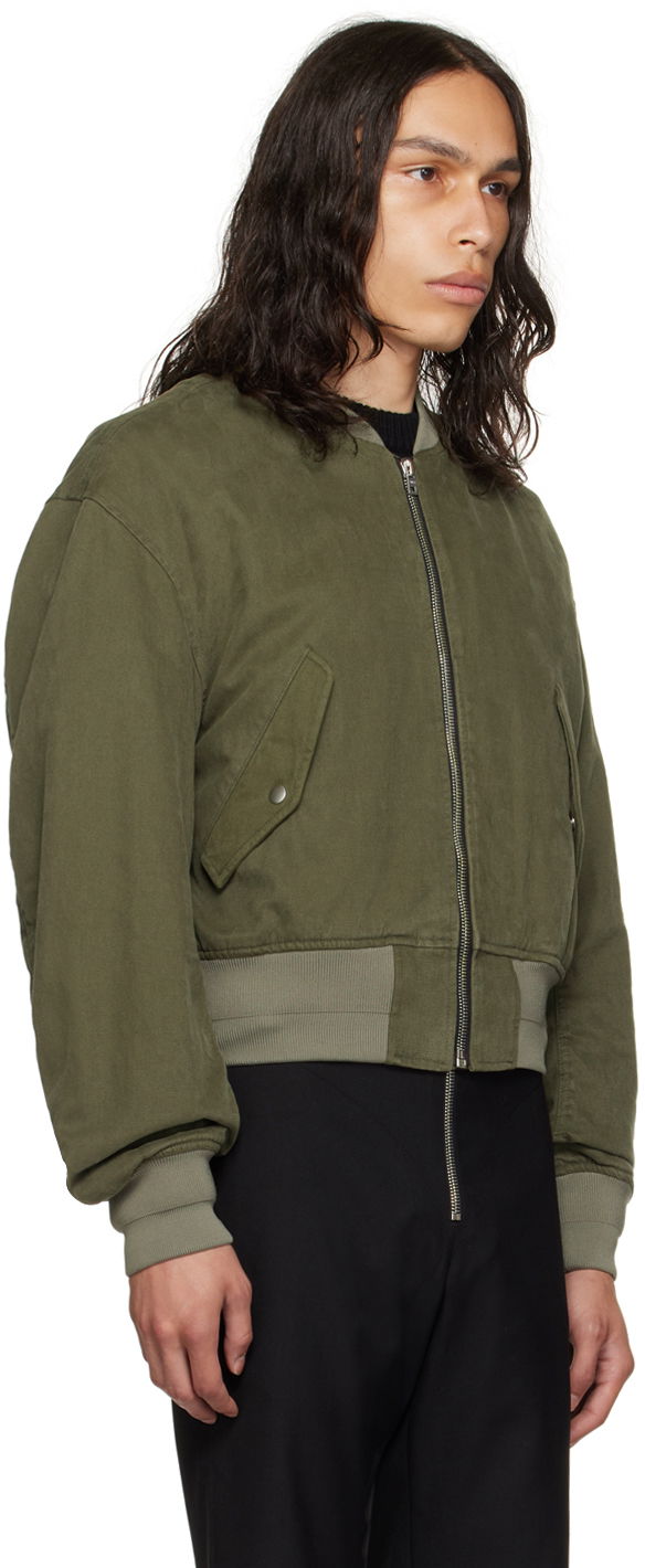 Bomber jakna We11done We11done Dropped Shoulder Bomber Jacket Zelena | WD-JP3-23-014-U-KK, 1