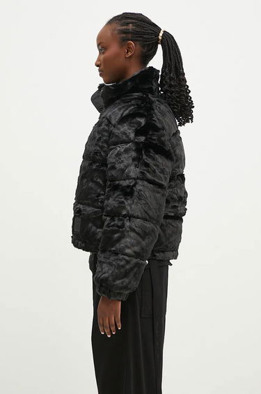 Puhovka Alpha Industries Fur Puffer Jacket Črna | 148002, 1