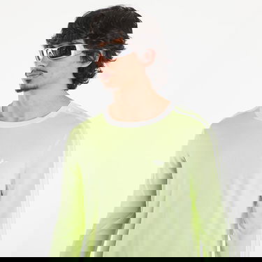 Majica adidas Originals Wales Bonner x Knit Long sleeve Tee Semi Frozen Yellow/ White Rumena | IZ1892, 1