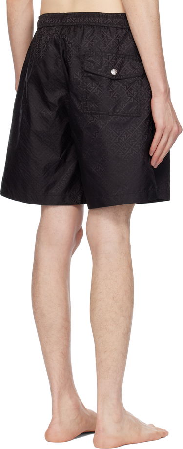 Kopalke Moncler Moncler Monogram Swim Shorts Črna | K10912C000025987H, 2