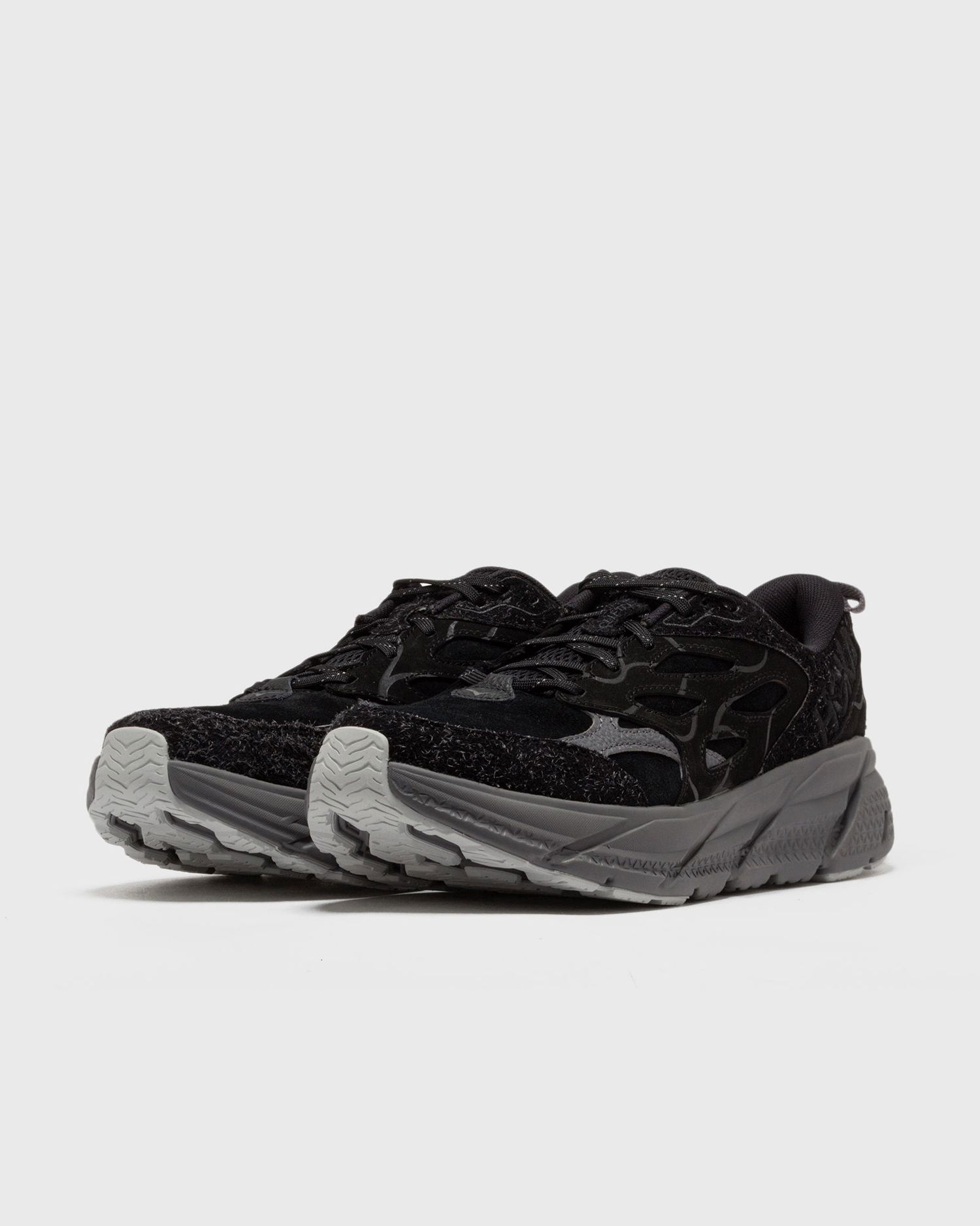 Superge in čevlji Hoka One One Clifton L Suede TP Črna | 1150910-BCKST, 1
