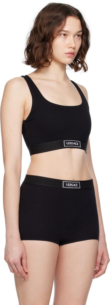 Modrček Versace Versace 90s Elastic Bra Črna | 1015880_1A12037, 1