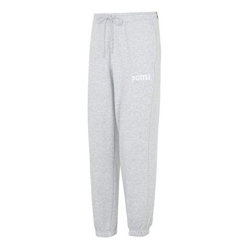 Trenirka Puma Team Fleece Pants Siva | 620586-04