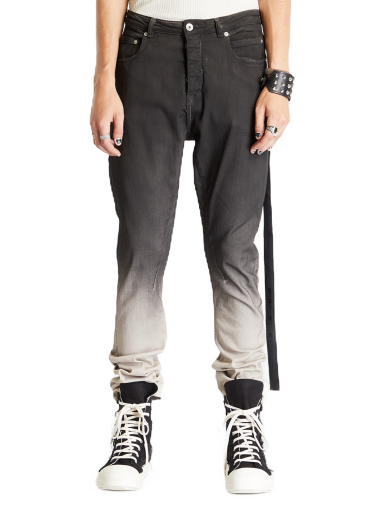 Kavbojke Rick Owens Detroit Cut Jeans Siva | DU02C5366 SBEDE 19D