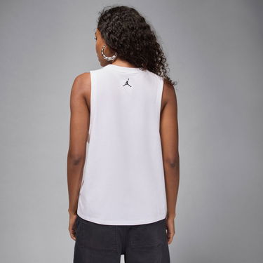 Majica brez rokavov Jordan Flight Sleeveless Graphic Tee Bela | HV0223-100, 2