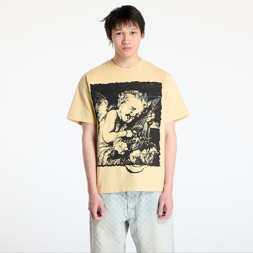 Majica Awake NY Awake NY Cherub Cities T-Shirt Rumena | AWK-SU25-TP007-REED