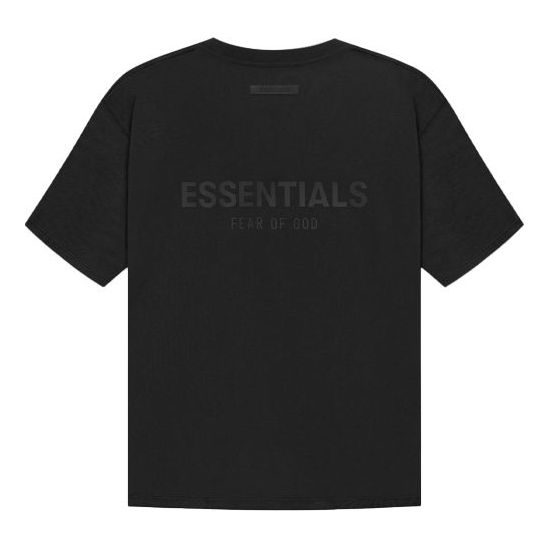 Majica Fear of God Essentials SS21 Stretch Limo Tee Črna | FOG-SS21-629