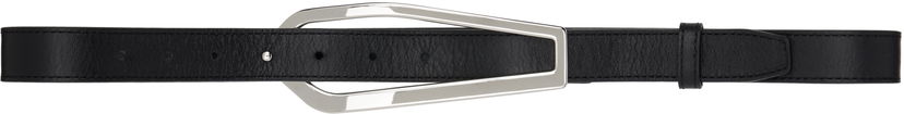 Pasovi KIKO KOSTADINOV Kiko Kostadinov Margutta Leather Belt Črna | KKAW25ACC07-125