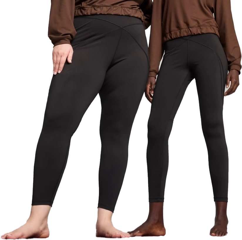 Pajkice Puma Puma Studio Ultrabare High-Waisted 7/8 Tights Črna | 525687-01