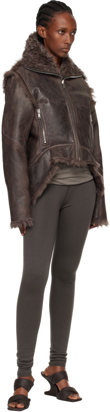 Jakna Rick Owens Concordians Exploder Reversible Shearling Jacket Rjava | RP02E4722 LSHTR, 3