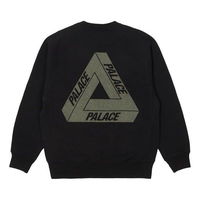 Crew Sweater With Logo Print