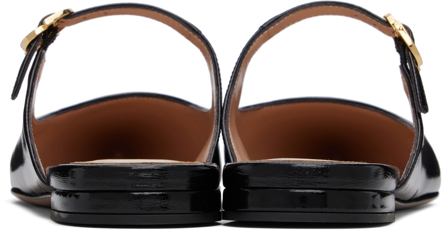 Superge in čevlji Gianvito Rossi Jane Ribbon Slide Loafers Črna | G95582-05RIC-NUI, 1