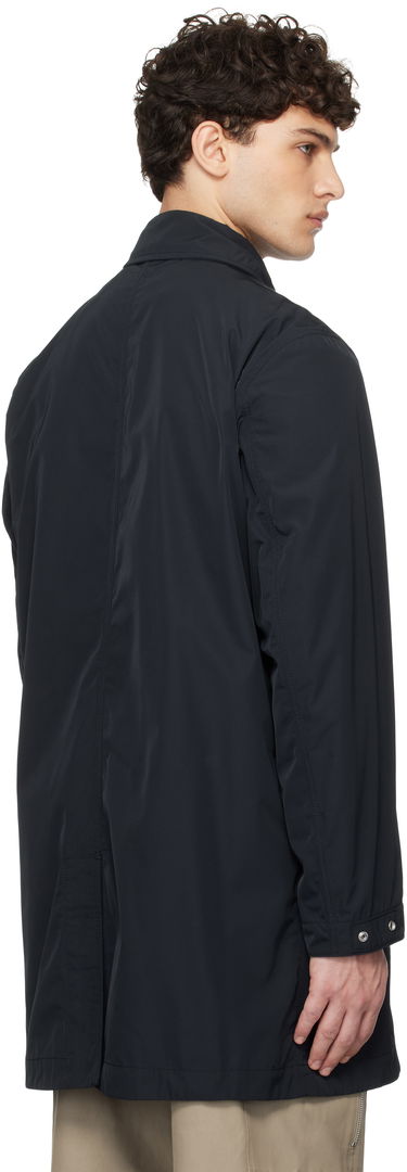 Dežni plašč Stone Island Stone Island Micro Twill Coat Mornarica | K1S15 7100009 S0026, 2