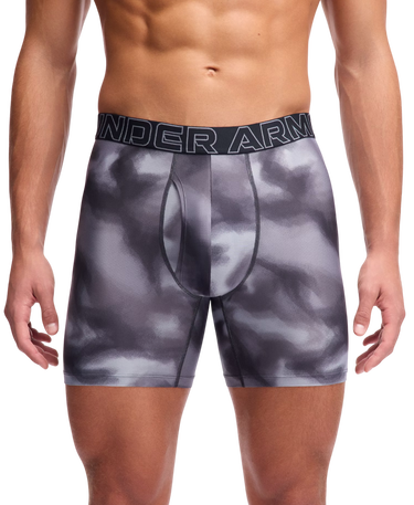 Boksarice Under Armour Under Armour Print 6in Boxer Shorts, 3-Pack Siva | 1383885-024, 3