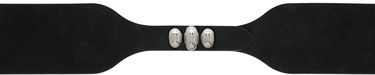 Pasovi ISABEL MARANT Isabel Marant Wide Suede Belt Črna | 23HCE115BFA-A4A02A, 0