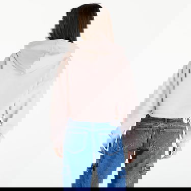 Pulover CALVIN KLEIN Woven Label Hoodie Roza | J20J223354 TF6, 1