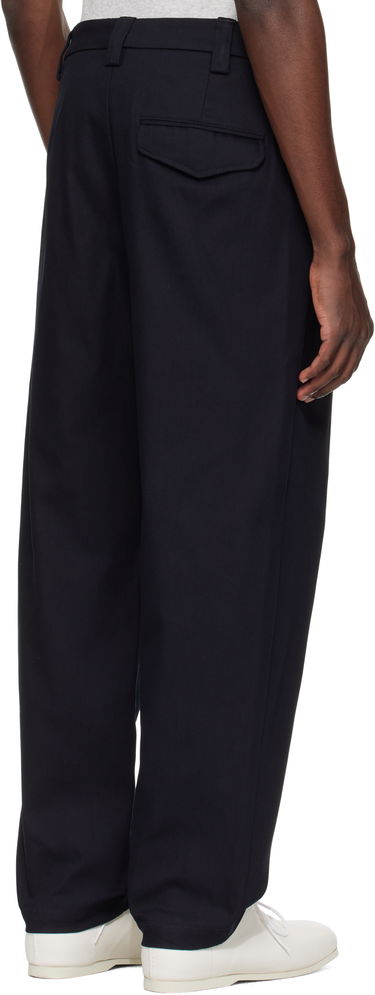 Hlače A.P.C. A.P.C. Renato Pleated Trousers Mornarica | COFCO-H08428, 2