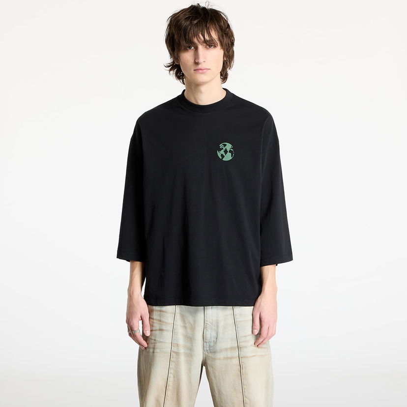 Majica Marcelo Burlon Marcelo Burlon County Globe Loose T-Shirt Črna | CMAA05BS25JER0011052
