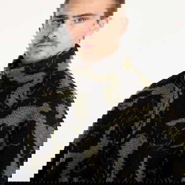 Pulover Urban Classics Oversized Pattern Teddy Troyer Sweatshirt Večbarvna | TB8024-21221, 1