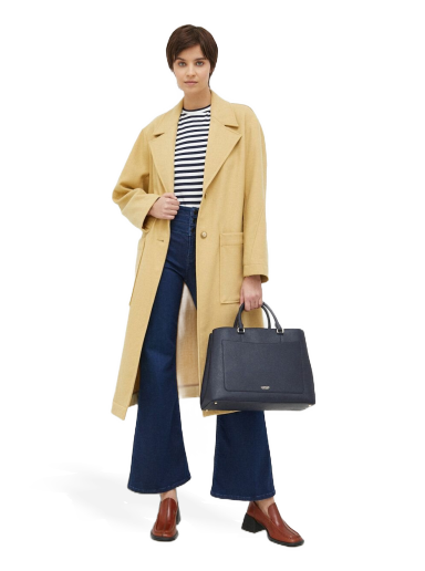 Plašči United Colors of Benetton Woolen Coat Rumena | 24CZDN01S.6V1
