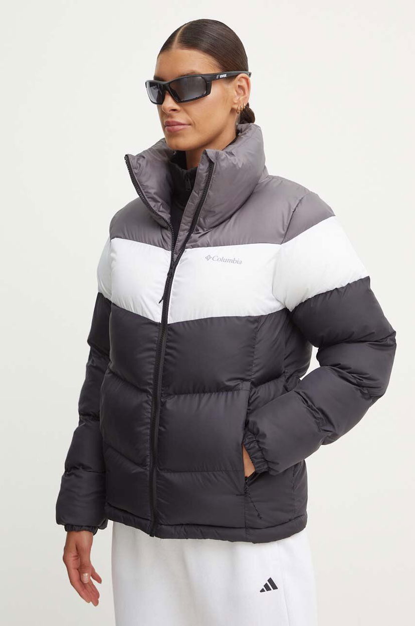 Puhovka Columbia Colorblock Puffer Jacket Črna | 2088481