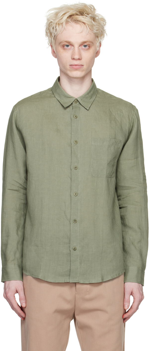 Srajce A.P.C. Green Cassel Zelena | LIAEK-H12545, 0