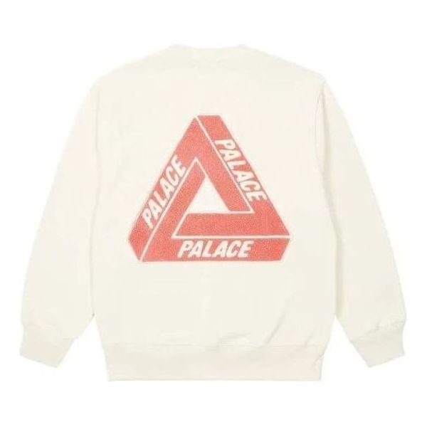 Pulover Palace Fleece Crew Sweatshirt Bela | P24CS064