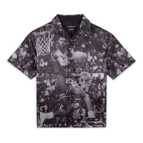 Srajce Jordan A Ma Maniere Woven Basketball Button-Up Shirt Črna | DJ9761-010